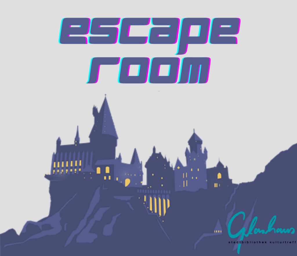 Escape-Room: Bild mit düsterer Burg