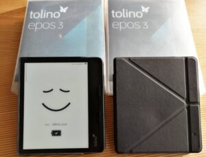 Zwei Geräte Tolino Epos 3