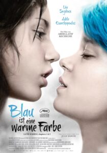 Filmplakat "Blau ist eine warme Farbe"